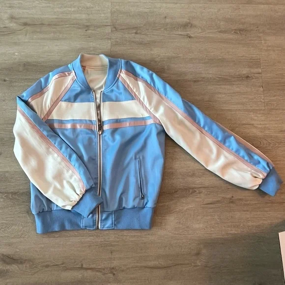 Pam Gela Jackets Coats Pam And Gela Reversible Track